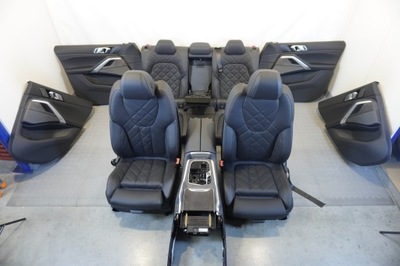 Сидіння середина заднє сидіння bmw x6 g06 g06lci-lift schwarz 26km. фото №1