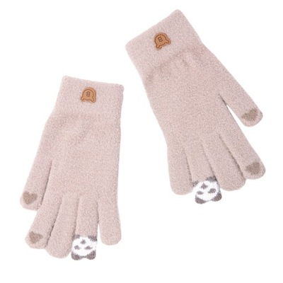 Cieplejsze rękawiczki damskie termoaktywne na chłodne dni