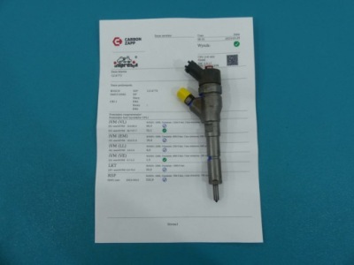 Test форсунка peugeot 406 0445110062 2.0 hdi фото №1