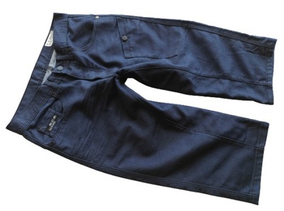 DENIM CQ____JEANSOWE MĘSKIE SPODENKI RYBACZKI 32