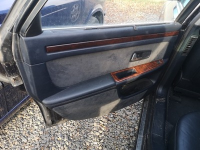 Обшивка обивка дверь задняя l blues audi a8 d2 long фото №1