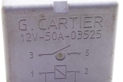 Реле renault vel satis bj0_ 12v50a03525 2.2l дизель 110kw 2002 фото №1