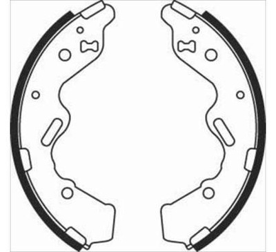 Starline гальмівні колодки гальмівні mazda demio фото №1