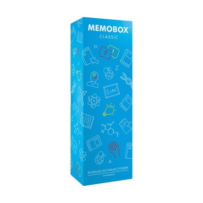 MEMOBOX CLASSIC – pudełko do nauki z fiszek
