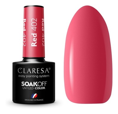 Claresa Soak Off LAKIER DO PAZNOKCI 5ml (402)