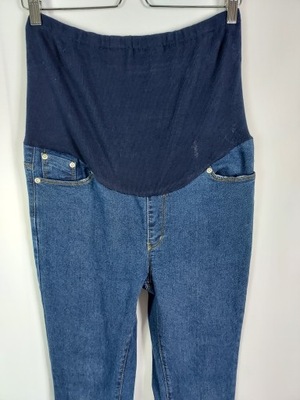 BOOHOO jeansy jegginsy ciążowe 36