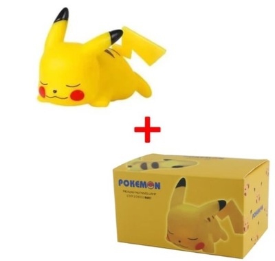 Lampka nocna led pokemon pikachu torebka prez