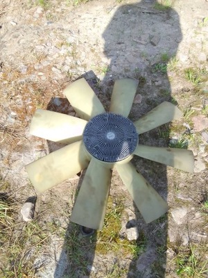 Вентилятор радіатора вентилятор visco volvo fh 4 d13k фото №1