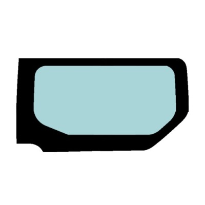 Скло бічна права середня bok nissan primastar 0139 фото №1