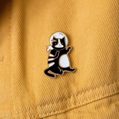 Pin KOT kotek kocur - cel charytatywny