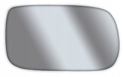 Вкладыш зеркало honda civic vii 04-06 pł+grz правое фото №1