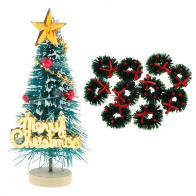 Christmas Miniature Ornament Garland Christmas