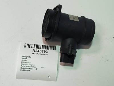 Расходомер 028906461x volkswagen passat b5 фото №1