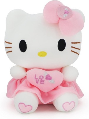 MASKOTKA HELLO KITTY KOT PLUSZ LOVE 40CM