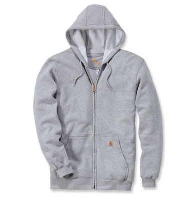 CARHARTT Hoody bluza z kapturem zapinana szara L