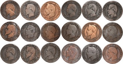 Francja 5 centymów 1853 - 1865 Napoleon III