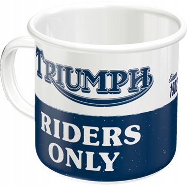 PUODELIS METALINIS TRIUMPH RIDERS ONLY NA DOVANA 