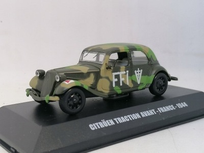 CITROEN TRACTION AVANT FRANCE 1944 - DEAGOSTINI 1/43