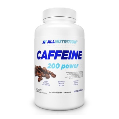 ALLNUTRITION CAFFEINE 200 MG POWER 100kap kofeina