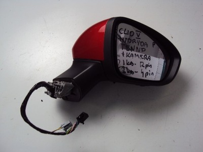 Дзеркало праве renault clio v камера tennp 16 pin фото №1