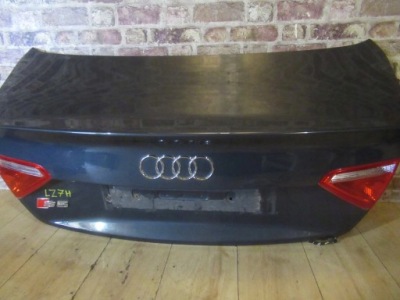 Крышка багажника задняя комплектная audi s5 8t 07/15 kod lz7h фото №1