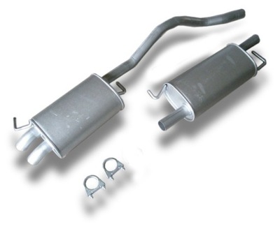 VW TRANSPORTER T5 1.9TDI SILENCERS SET  