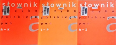 Słownik języka polskiego 3 tomy