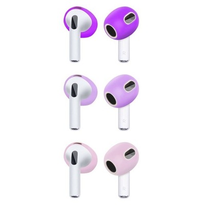 6x Silikonowe końcówki gumki do Apple AirPods 3