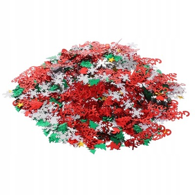 1 Set Christmas Party Favor Snowflake Table Sprink