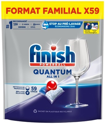 FINISH QUANTUM ALL IN 1 KAPSUŁKI DO ZMYWARKI 59SZT