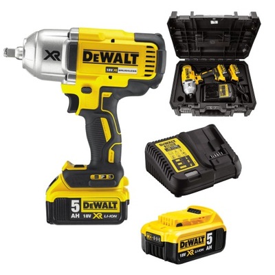 KLUCZ UDAROWY 1/2 1625Nm 18V 2x5,0Ah DEWALT DCF899