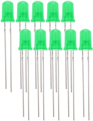 Dioda LED Led 5mm GREEN 5mm zielona THT Arduino