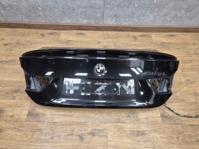 Bmw 4 f32 крышка багажника багажника задняя задняя крышка спойлер жгут 475 black sapphire фото №1