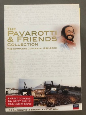 THE Pavarotti & Friends Collection 4 DVD
