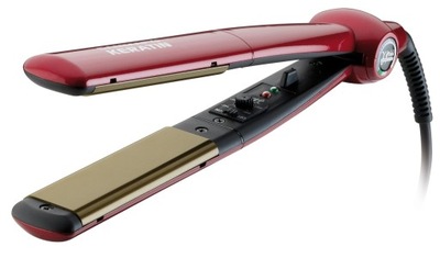 Prostownica Keratin - czerwony