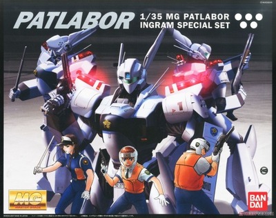 Bandai MG Patlabor AV-98 Ingram Special Set LED