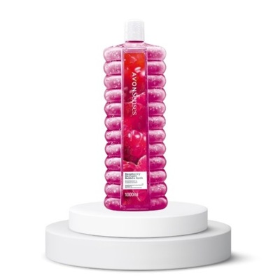 Avon Senses Raspberry Delight Płyn do kąpieli - 1L