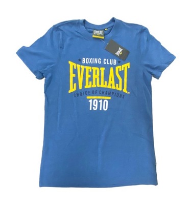 KOSZULKA TSHIRT męska NIEBIESKA EVERLAST *S