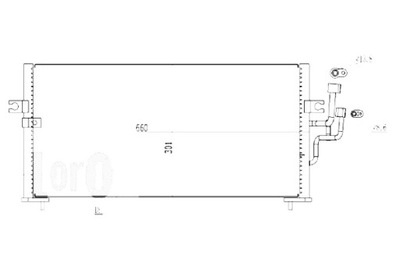 ABAKUS KONDENSATORIUS KONDICIONAVIMO MITSUBISHI LANCER 03 96-09 03 