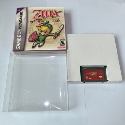 Legend of Zelda the minish cap GBA zawiera pudełka