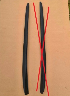 Kia optima iv 4 молдинг скло перед ліва фото №1