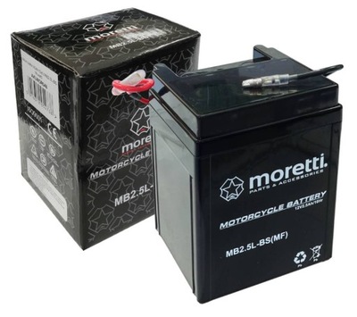 Akumulator żelowy Moretti AGM (Gel) MB2,5L-C 2,5Ah