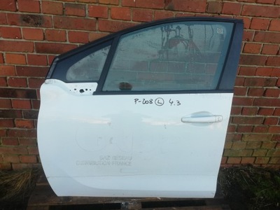 Дверь передние левая peugeot 208 i фото №1