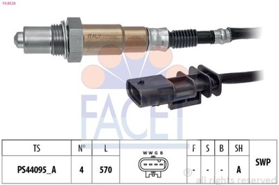 Sonda lambda - FACET FAC10.8528