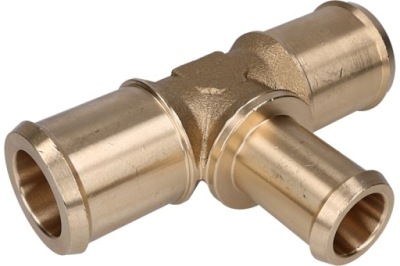 Тройник 23x16x23 mosiądz качество, ciężki top wieczny ! фото №1