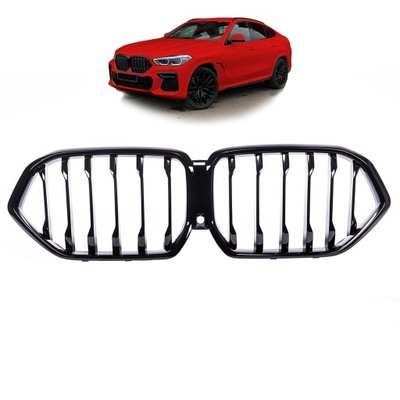 Решітка радіатора do bmw x6 g06, f96 2019 - фото №1