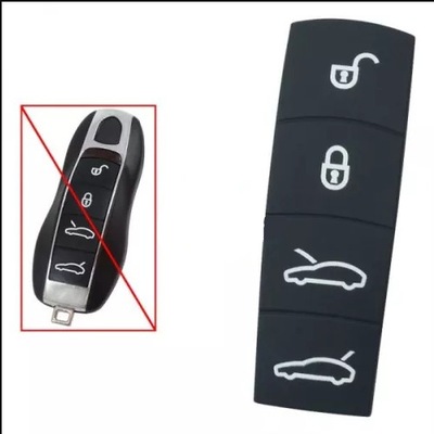 Гумка pilot ключ кнопки porsche 4 кнопки фото №1