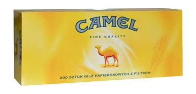 GILZY PAPIEROSOWE ORYGINAL CAMEL 200 SZT