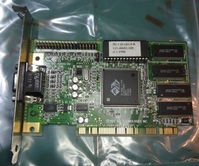 Karta Graficzna VGA PCI ATI 3d Charger 2MB