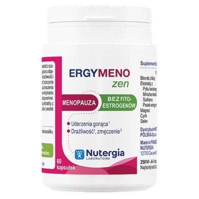 NUTERGIA - ErgyMeno Zen 60 kapsułek